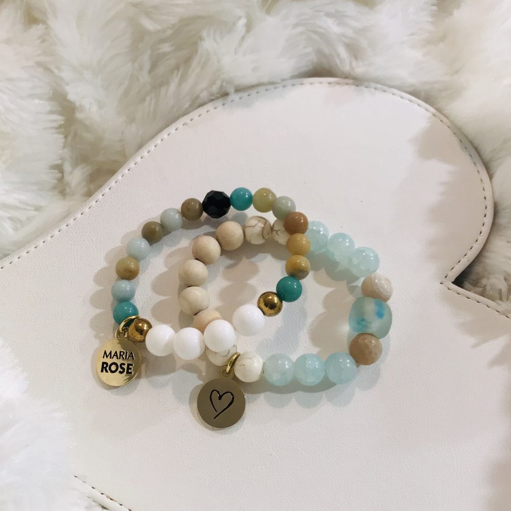 Beach Beaded Bracelet Set