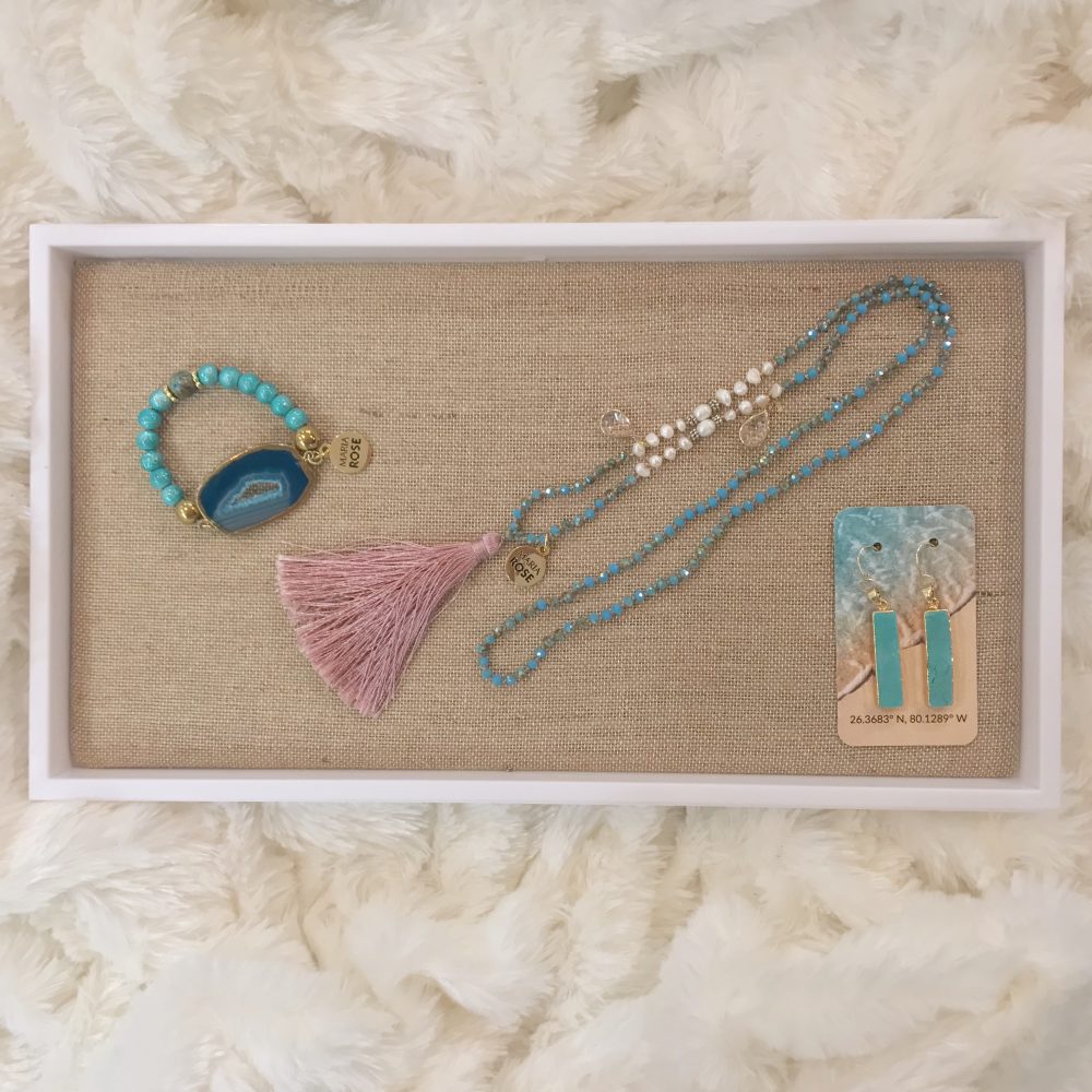 Jewelry Gift Set - Turquoise and Pink