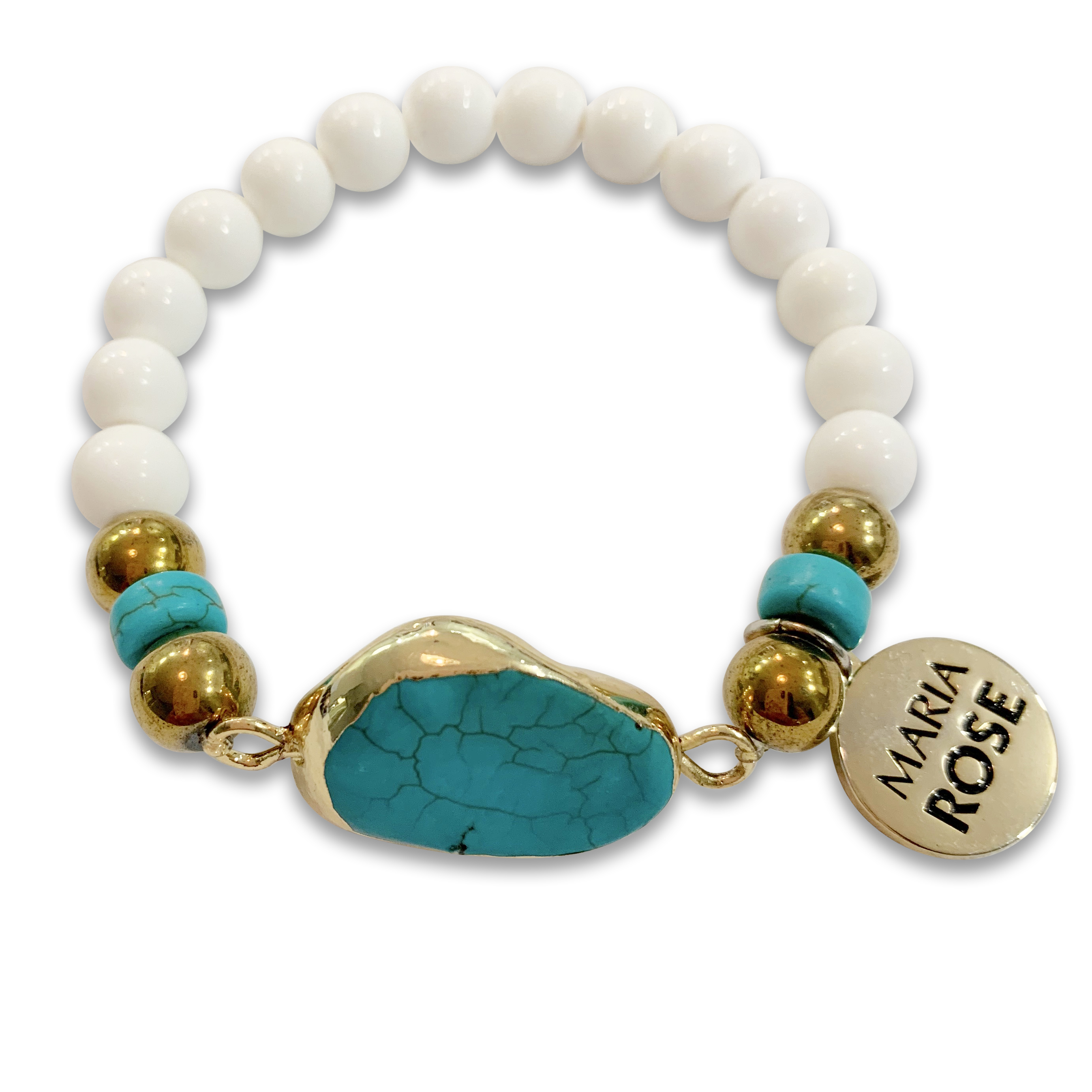 Premium Photo | Jewelry with natural synthetic stone bracelet. beautiful  semiprecious stone beads